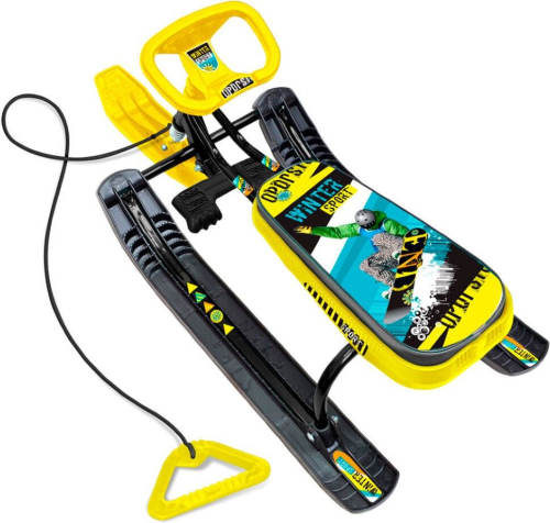 Снегокат Тимка спорт 2 ТС2/С2 winter sport черный каркас