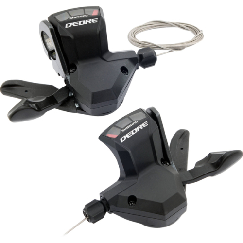 Шифтеры Shimano Deore, M590, лев/пр, 3x9ск, тр.+оплетк, ISLM590PA