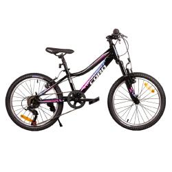 Велосипед Cord Mint Стандарт 20" (2023) (110-130 см), черный