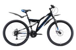 Велосипед Stark Jumper 27.1 FS D (2020), рама 20" (175-185 см), черный Велосипед Stark Jumper 27.1 FS D (2020), рама 20" (175-185 см), черный