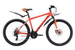 Велосипед Stark Indy 26.1 D Shimano (2020), рама 20" (175-185 см), оранжевый