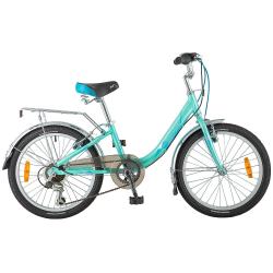 Велосипед Novatrack Ancona 20" (2018) (110-130 см), зеленый Велосипед Novatrack Ancona 20" (2018) (110-130 см), зеленый