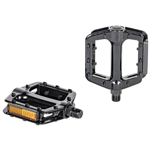 Педали STG FP-925, платформа, алюм, ось 9/16", насып. подшип., черные