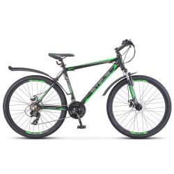 Велосипед Stels Navigator-620 V 26" (2018), рама 19" (175-185 см), зеленый Велосипед Stels Navigator-620 V 26" (2018), рама 19" (175-185 см), зеленый