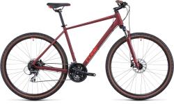 Велосипед Cube Nature 28" (2022), рама 58 см (185-195 см), красный Велосипед Cube Nature 28" (2022), рама 58 см (185-195 см), красный