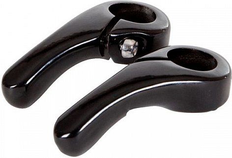 Рога на руль STG GR6250, алюминий, черный