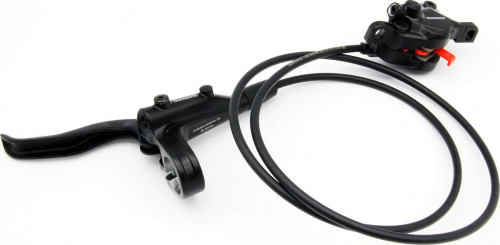 Тормоз дисковый гидравлический Shimano BL-MT401(L), BR-MT400(R), SM-MA-R160P/S, Resin Pad