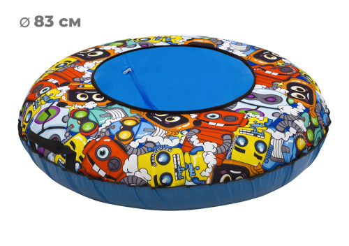 Тюбинг 73см ОКСФОРД ROBOT, голубой