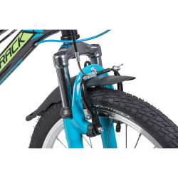 Велосипед NOVATRACK VALIANT 20" (2019) (110-130 см), черный Велосипед NOVATRACK VALIANT 20" (2019) (110-130 см), черный