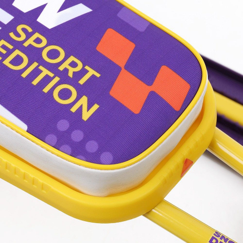 Снегокат НИКА Тимка спорт 1+, фиолетовый графический, ТС1+/ФГ