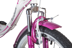 Велосипед Novatrack Angel 6.V 20" (2019), рама 10" (110-130 см), белый Велосипед Novatrack Angel 6.V 20" (2019), рама 10" (110-130 см), белый