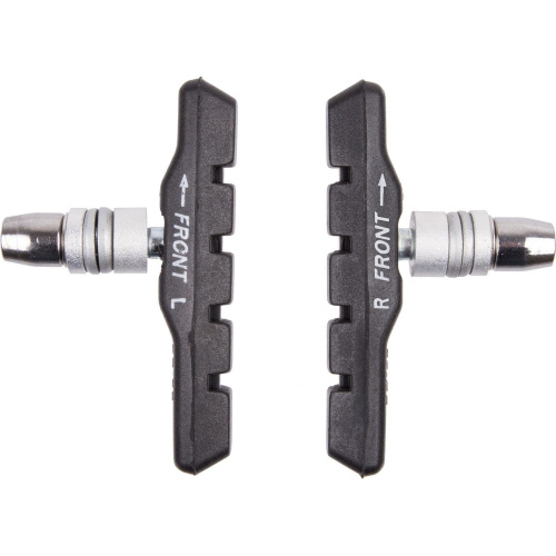 Тормозные колодки M-Wave с крепежом, ассимметрчные, 72 мм, для стальных и алюминиевых ободов, 5-361020