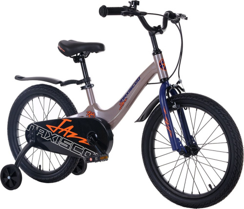 Велосипед Maxiscoo Jazz Стандарт 18" (2024) (110-130 см), серый