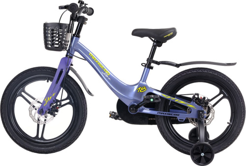 Велосипед Maxiscoo Jazz Pro 18" (2024) (110-130 см), синий