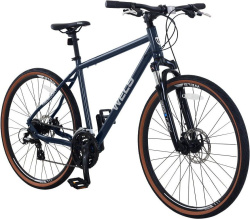 Велосипед WELS Mercury, рама 17" (165-175 см), серый Велосипед WELS Mercury, рама 17" (165-175 см), серый