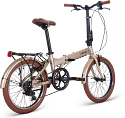 Велосипед Aspect Borneo 7 (2025), бежевый