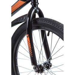 Велосипед NOVATRACK JUSTER 20" (2019), рама 12" (110-130 см), черный Велосипед NOVATRACK JUSTER 20" (2019), рама 12" (110-130 см), черный