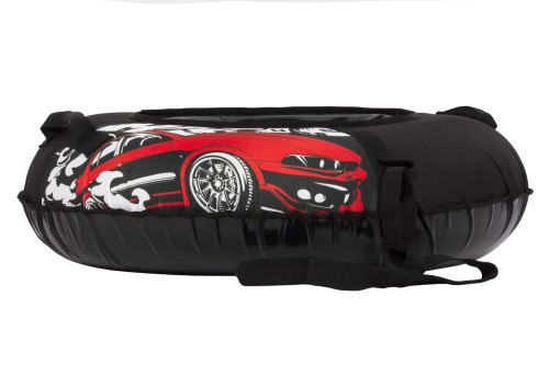 Тюбинг Snowstorm BZ-100_MOTOR, 100 см, черный с красным