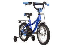 Велосипед NOVATRACK WIND V-brake 14" (2022) (98-110 см), синий Велосипед NOVATRACK WIND V-brake 14" (2022) (98-110 см), синий