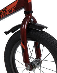 Велосипед NOVATRACK EXTREME 14" (2019), рама 9" (98-110 см), коричневый Велосипед NOVATRACK EXTREME 14" (2019), рама 9" (98-110 см), коричневый