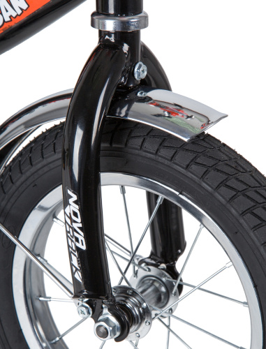 Велосипед NOVATRACK URBAN 12" (2020) (92-98 см), черный