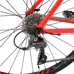 Велосипед Welt R80 (2023), рама 57 см (175-185 см), красный