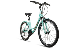 Велосипед Aspect CITYLIFE 26" (2022), рама M (165-175 см), бирюзовый Велосипед Aspect CITYLIFE 26" (2022), рама M (165-175 см), бирюзовый