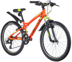 NOVATRACK TORNADO 24" (2020), рама 13" (130-155 см), красный NOVATRACK TORNADO 24" (2020), рама 13" (130-155 см), красный