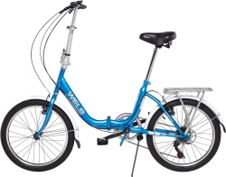 Велосипед WELS Compton, рама 14", голубой