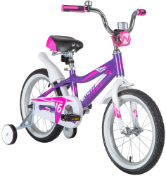 NOVATRACK NOVARA 16" (2020) (98-110 см), фиолетовый NOVATRACK NOVARA 16" (2020) (98-110 см), фиолетовый