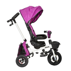 Велосипед Maxiscoo 3-х колесный "Shark" (2021) (92-98 см), розовый Велосипед Maxiscoo 3-х колесный "Shark" (2021) (92-98 см), розовый