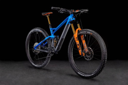 Велосипед Cube Stereo 150 C:62 SL 29" (2022), рама M (165-175 см), синий