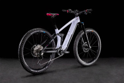 Велосипед Cube Stereo Hybrid 140 HPC SL 750 29" (2022), рама 18", фиолетовый