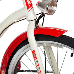 Велосипед STINGER CRUISER Lady 7spd 26" (2021), рама 16" (155-165 см), бежевый Велосипед STINGER CRUISER Lady 7spd 26" (2021), рама 16" (155-165 см), бежевый