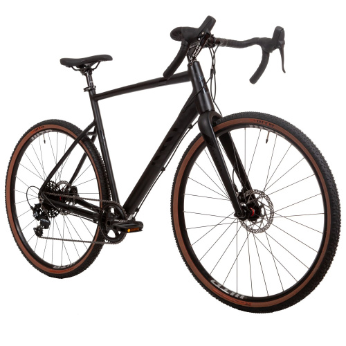 Велосипед STINGER GRAVIX PRO 28" (2021), рама 58 см (185-195 см), черный