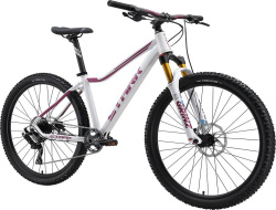 Велосипед Stark Viva 27.5 HD (2024), рама 18" (165-175 см), белый