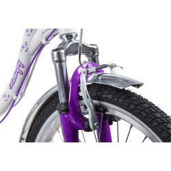 Велосипед NOVATRACK BUTTERFLY 20" (2019), рама 10" (110-130 см), фиолетовый Велосипед NOVATRACK BUTTERFLY 20" (2019), рама 10" (110-130 см), фиолетовый