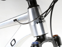 Велосипед Haro Double Peak 27.5 Sport (2021), рама 18" (165-175 см), серебристый