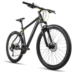 Велосипед Aspect AIR COMP 27.5 (2022), рама 20" (175-185 см), черный Велосипед Aspect AIR COMP 27.5 (2022), рама 20" (175-185 см), черный