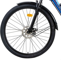 Электровелосипед HIPER Engine MTB S1, 26", синий Электровелосипед HIPER Engine MTB S1, 26", синий