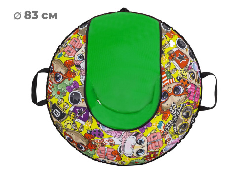 Тюбинг 83см ОКСФОРД FANCY Comfort, зеленый