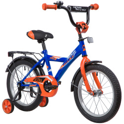 Велосипед NOVATRACK ASTRA 16" (2019), рама 10.5" (98-110 см), синий Велосипед NOVATRACK ASTRA 16" (2019), рама 10.5" (98-110 см), синий