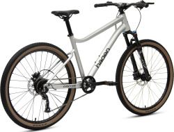 Велосипед Hagen Teen Pro 26 AIR (2024), рама XS (130-155 см), серебристый