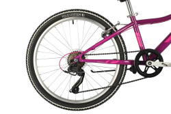 Велосипед FOXX JASMINE 24" (2021), рама 12" (130-155 см), фиолетовый Велосипед FOXX JASMINE 24" (2021), рама 12" (130-155 см), фиолетовый