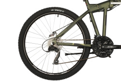 Велосипед FOXX ZING H2 26" (2021), рама 18" (165-175 см), зеленый Велосипед FOXX ZING H2 26" (2021), рама 18" (165-175 см), зеленый