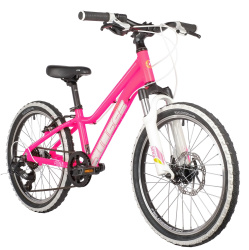 Велосипед STINGER FIONA KID 20" (2021), рама 10" (110-130 см), розовый Велосипед STINGER FIONA KID 20" (2021), рама 10" (110-130 см), розовый