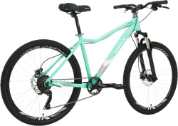Велосипед Welt Floxy 1.0 HD 26 Promo (2023), рама 17" (165-175 см), зеленый Велосипед Welt Floxy 1.0 HD 26 Promo (2023), рама 17" (165-175 см), зеленый