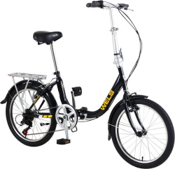 Велосипед WELS Compton 2.0, рама 14", черный