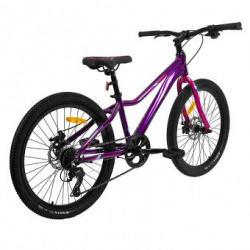 Велосипед Maxiscoo "Starlight" (2022) 24" (130-155 см), фиолетовый Велосипед Maxiscoo "Starlight" (2022) 24" (130-155 см), фиолетовый