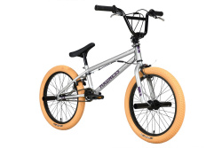 Велосипед Stark Madness BMX 3 (2023), серебристый Велосипед Stark Madness BMX 3 (2023), серебристый